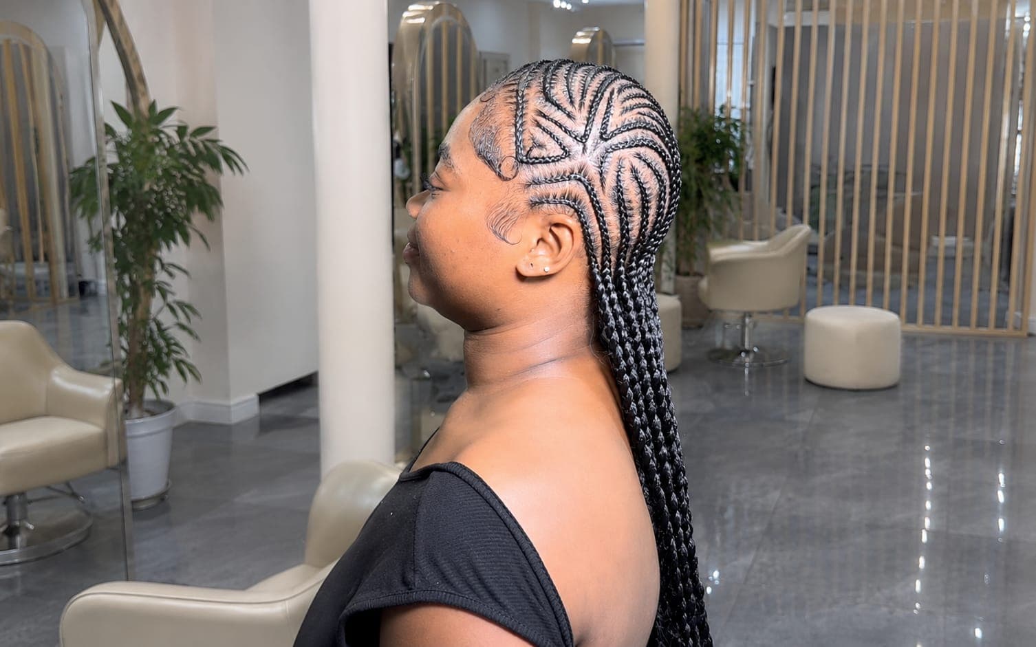 Cornrow Rasta (Thigh)