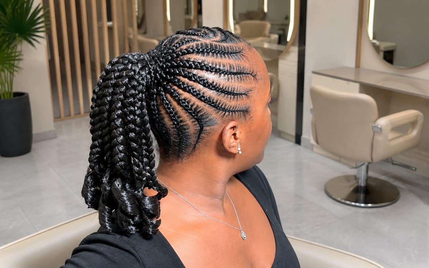 Cornrow Pony (Shoulder)